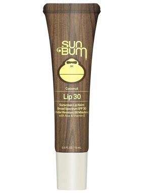 3/$12 Sun Bum Clear Coconut Sunscreen Lip Balm .5oz